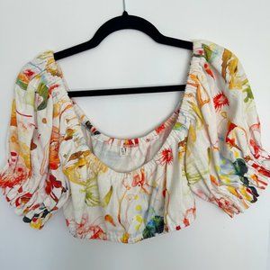 Fashion Brand Company Nightmare Stains Crop Top M/L